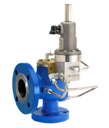 PILOT OPERATED SAFETY RELIEF VALVE